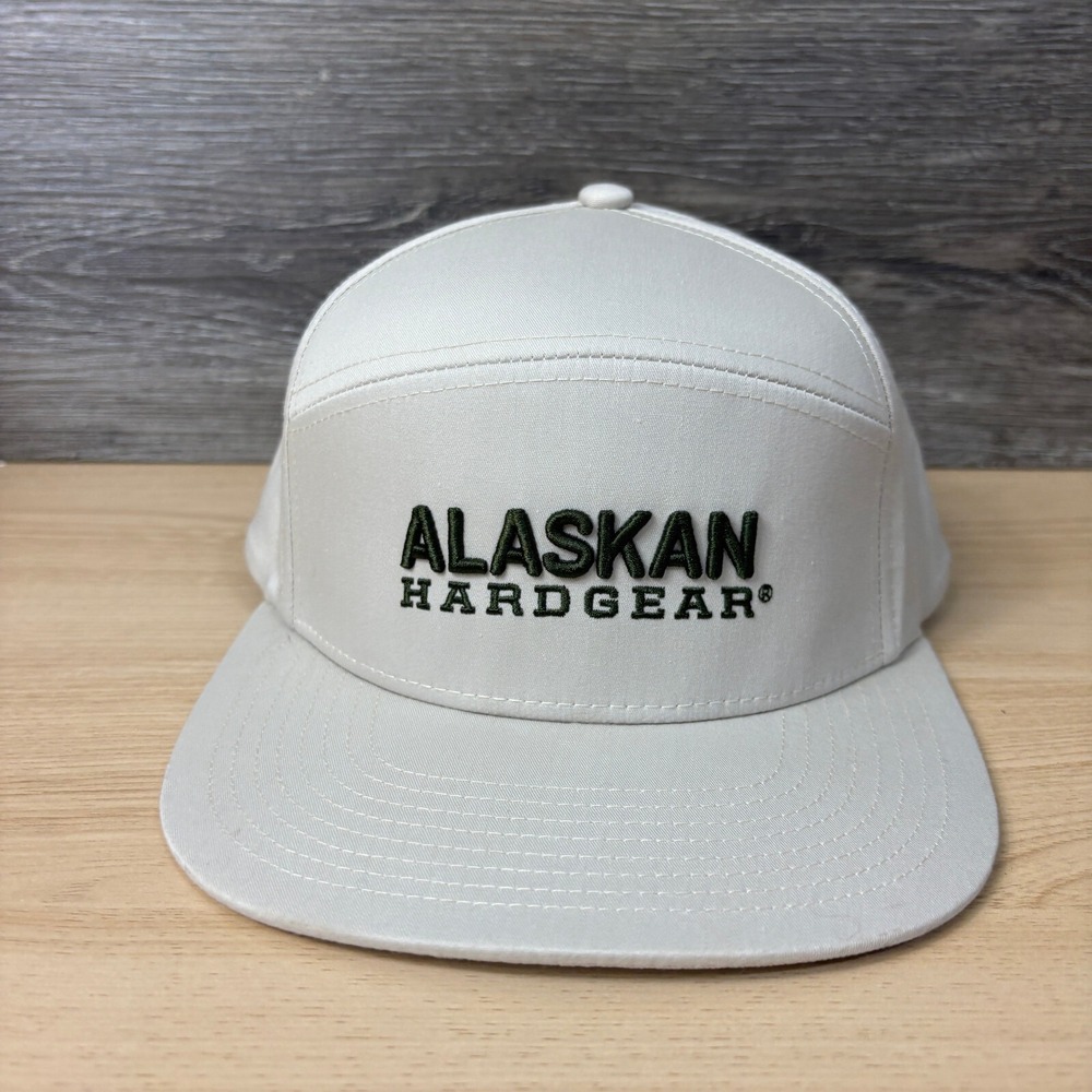 Alaskan Hardgear Hat Cap Snap Back Tan Panel Performance Outdoors M/L‎ Mens